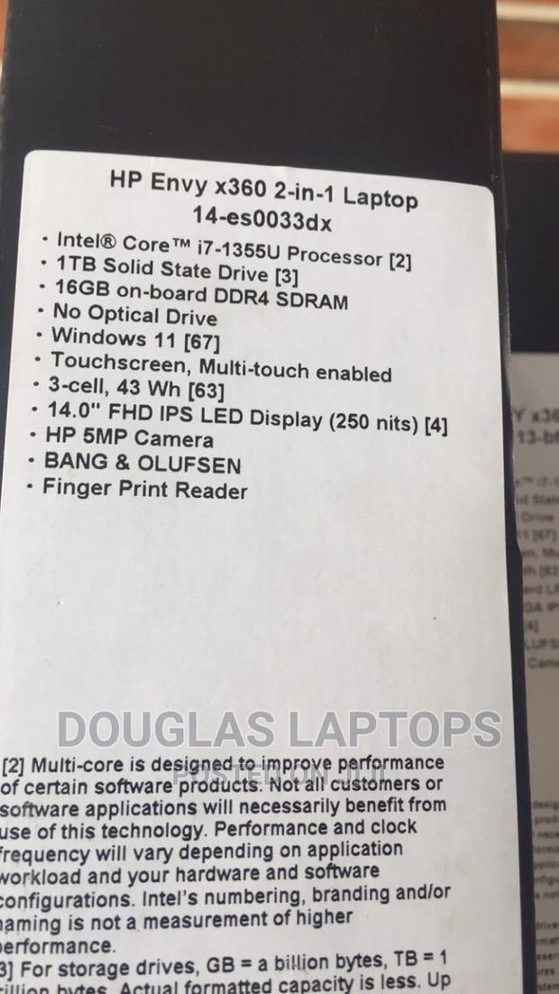 New Laptop HP Envy 15 16GB Intel Core I7 SSD 1T