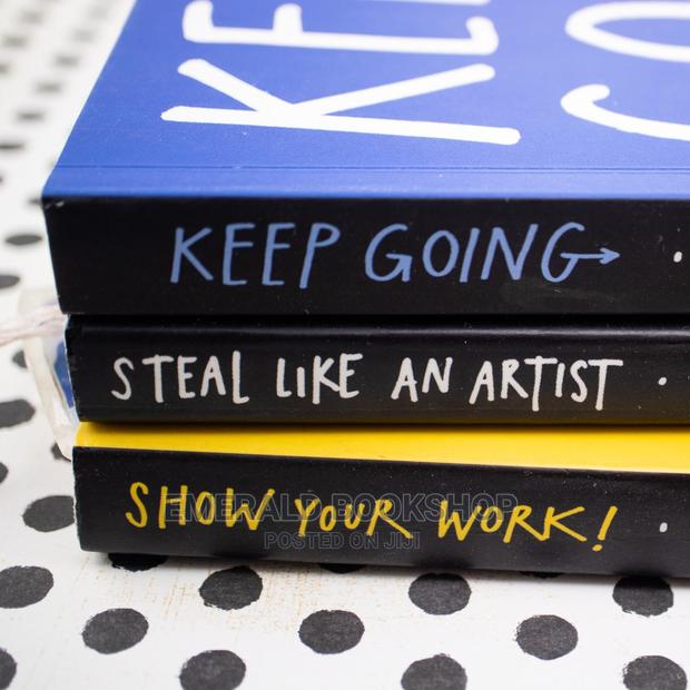 Keep Going, Steal Like an Artist, Show Your Work Books · Photo 1