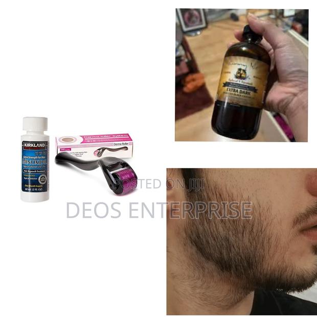 Kirkland Minoxidil Castor Oil Derma Roller for Hair Loss · Photo 2