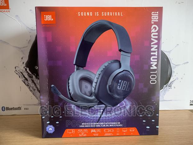 JBL Quantum 100 Wired Over-Ear Gaming Headset · Photo 4