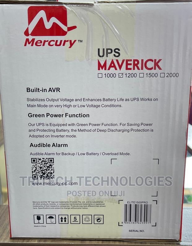 Mercury UPS 1200va Maverick · Photo 4