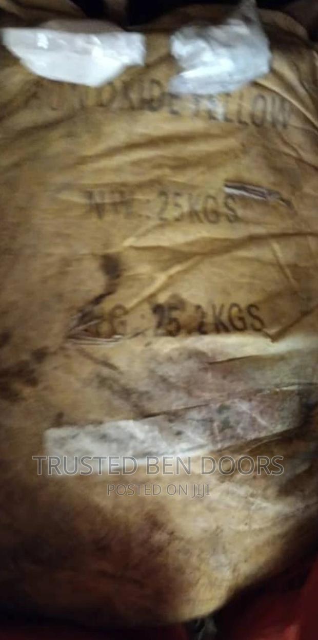 25kg Yellow Iron Oxide For Coloring