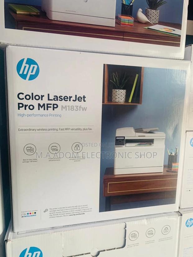 High Quality HP Color Laser Jet Pro MFP Printer(M183fw). · Photo 2