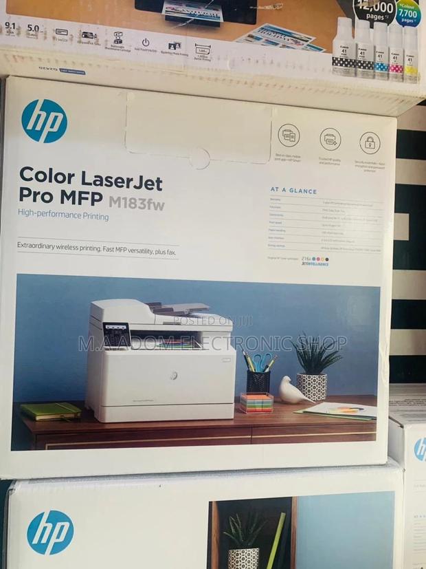 (M183fw) Affordable HP Color Laser Jet Pro MFP Printer. · Photo 2
