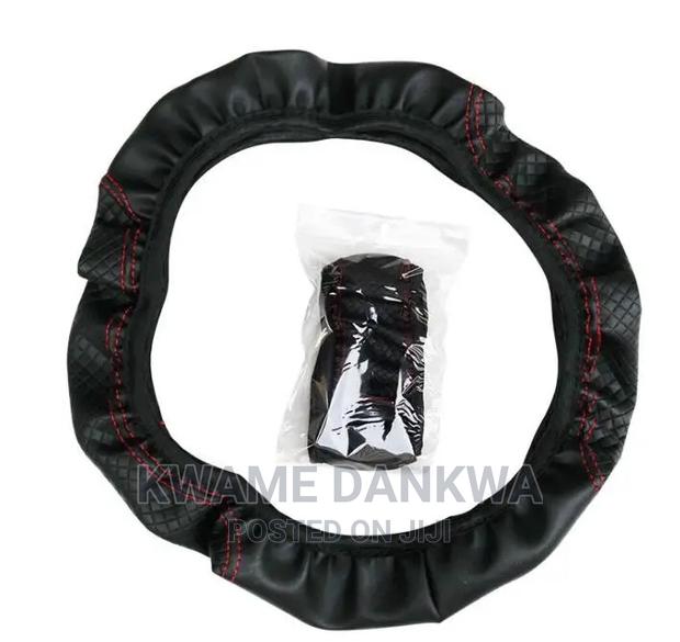 Fiber Skin Full Steering Wheel Cover photo 8