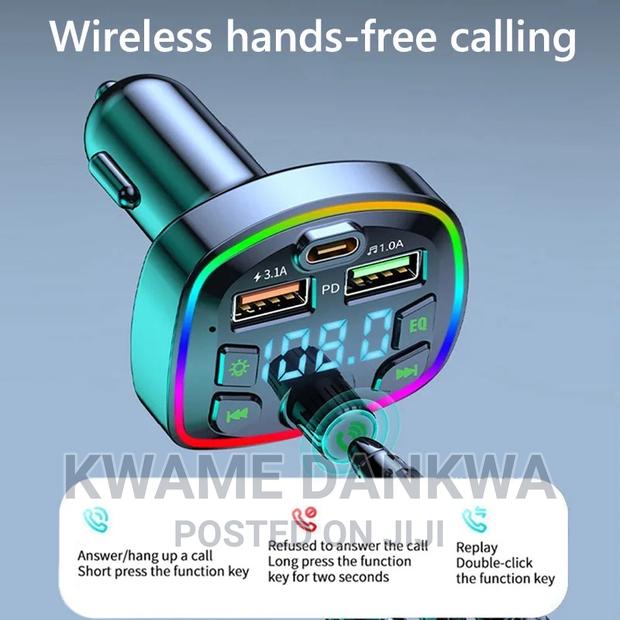 2023 Upgraded Universal Wireless Bluetooth/Fm Transmitter photo 4