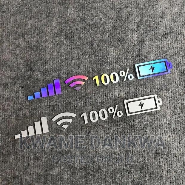 Reflective and Decorative WIFI and Full Battery Decals photo 6