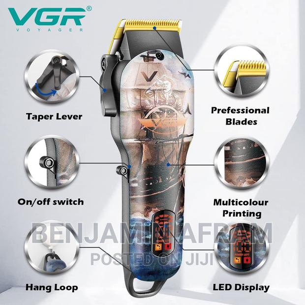 Rechargeable Barbering Machine/Hair Clippers v-689 · Photo 4