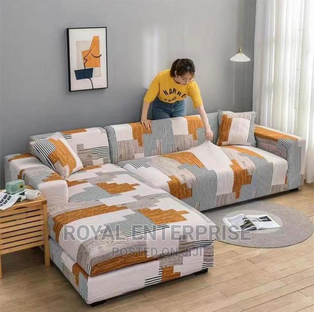 Elastic Cotton Sofa Cover · Photo 2