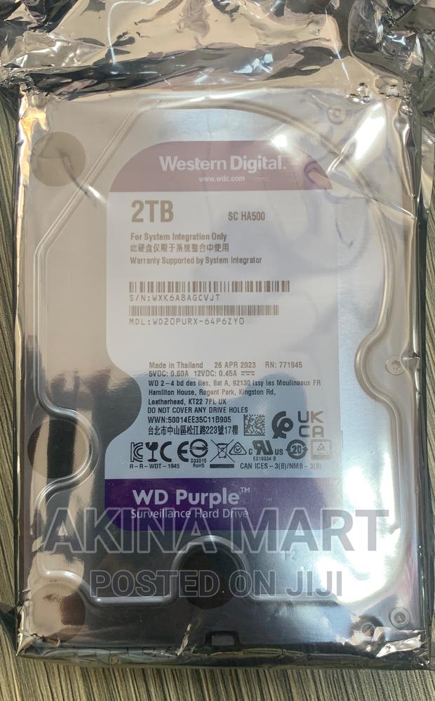 2tb Wd Surveillance HDD · Photo 4