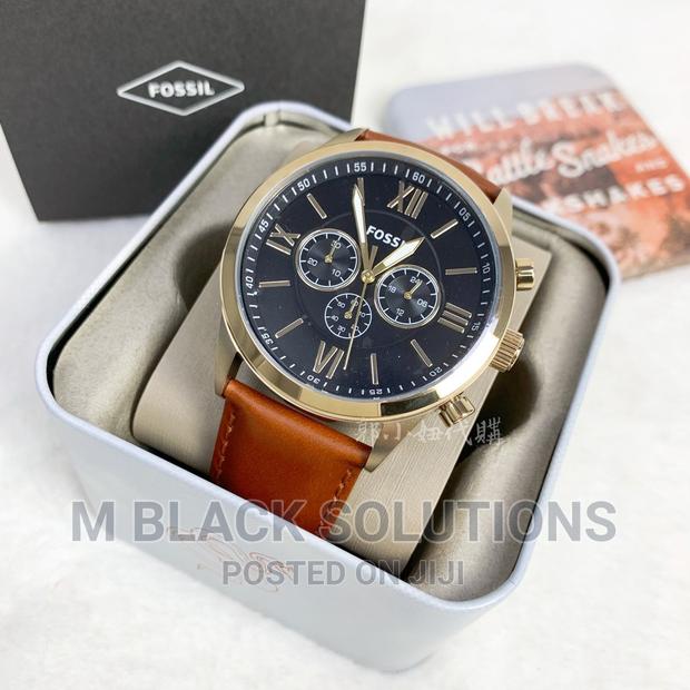 Flynn Chronograph Brown Watch -Fossil · Photo 2
