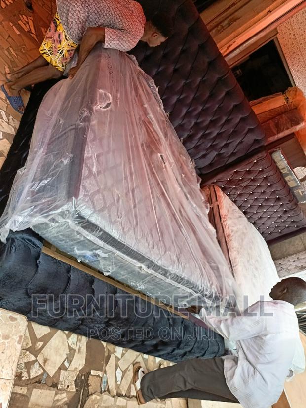 Elegant King Size Bed With Mattress. Free Delivery photo 7