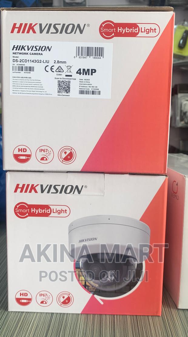 Hikvision 4mp Ip Smart Hybrid Light Camera Ds-2cd1143g2-Liu · Photo 4