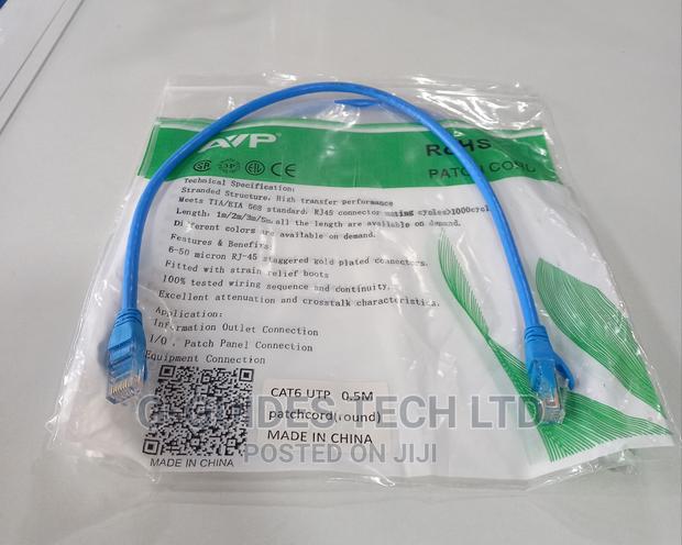 0.5m Cat6 Patch Cord, 0.5m Cat6 Cable · Photo 3