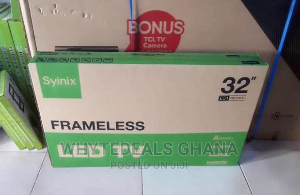 Syinix 32 Inch Frameless I-Cast Full HD Satellite LED TV2024