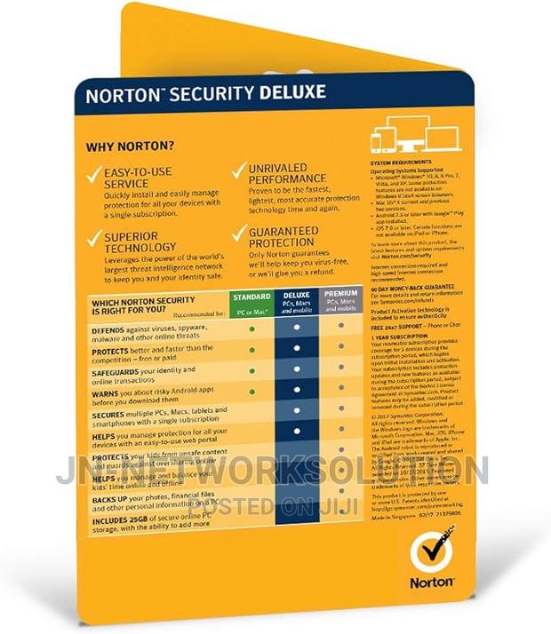 Norton Internet Security 5 Devices 1 Year Windows/Mac/Androi · Photo 2