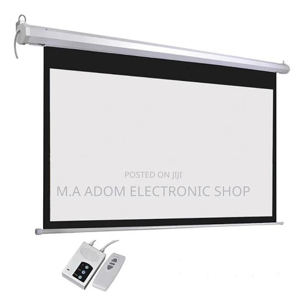 Brand New Projector Screen With Remote Control · Photo 2