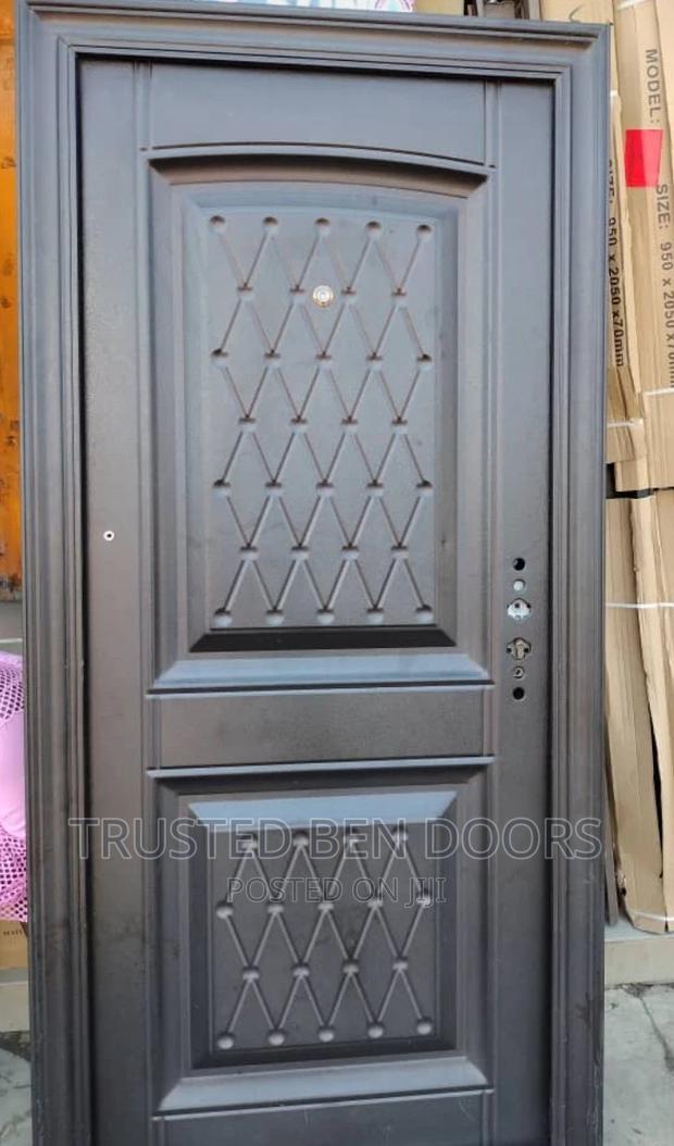 Paladin Coffee Brown Security Door [Single,One+Half, Double] · Photo 2
