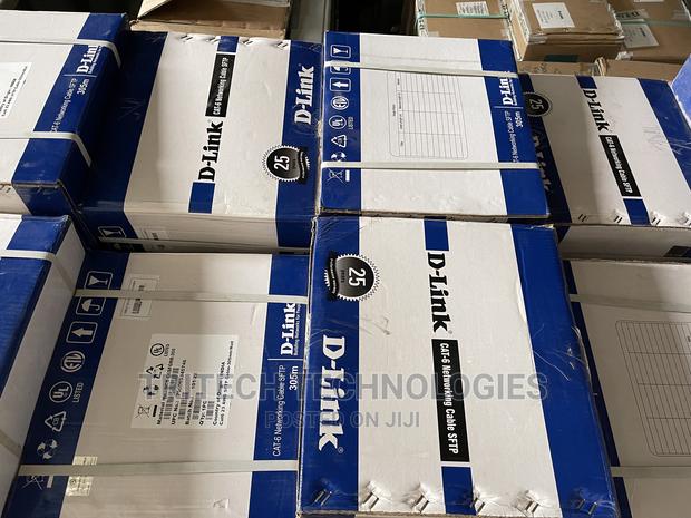 D-Link Cat6 SFTP 23 Awg PVC Outdoor Cable - 305m Grey Colour · Photo 4