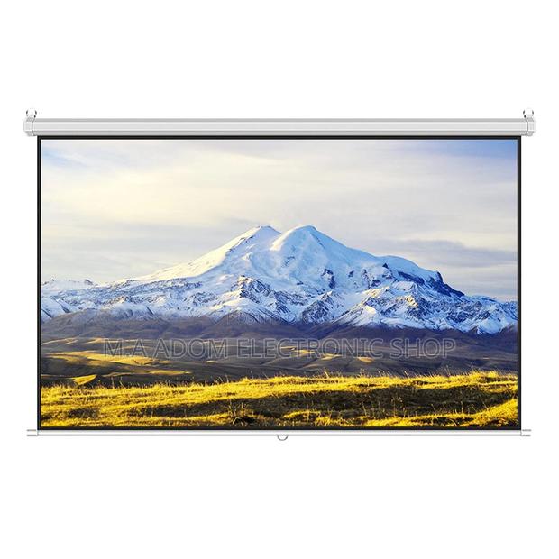 Quality Yet Affordable Electric Projector Screen(30x30cm) · Photo 2
