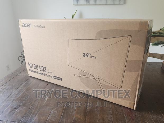 Acer Nitro 34" 165hz WQHD Ultrawide Curved Monitor · Photo 3