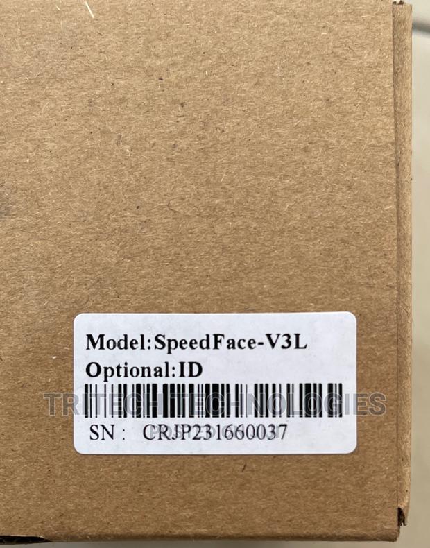 Zkteco Speedface-v3l Access Control 3 In 1 Reader