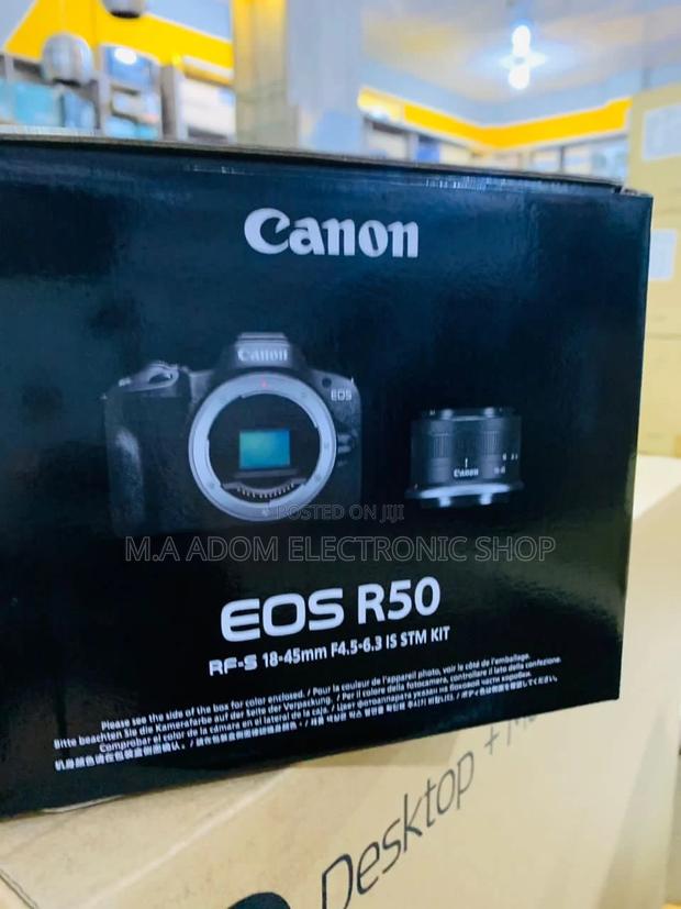 Fresh in Box Canon Eos R50 Digital Camera(Black) · Photo 2