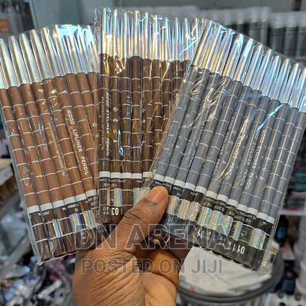 Wood Lipliner Pencil/Brow Pencil 12pcs · Photo 3