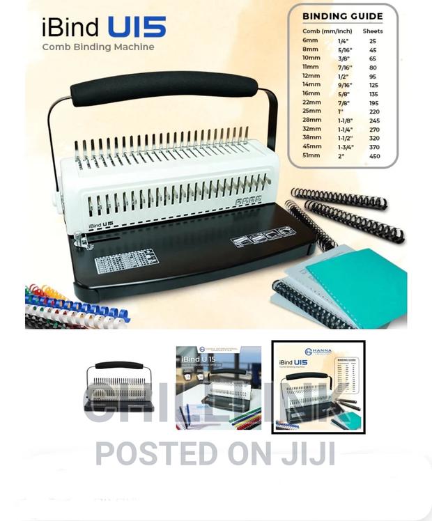 Ibind U15 Comb Binding Machine