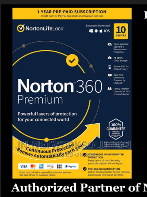 Norton 360 Premium 10 Devices 1 Year Windows/Mac/Android/Ios · Photo 3