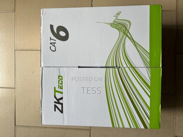 Cat6 Cable Zkteco 305m Utp 24awg Copper Clad Aluminum · Photo 2