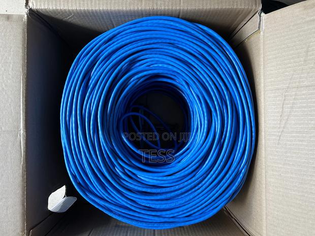 Cat6 Cable Zkteco 305m Utp 24awg Copper Clad Aluminum · Photo 3