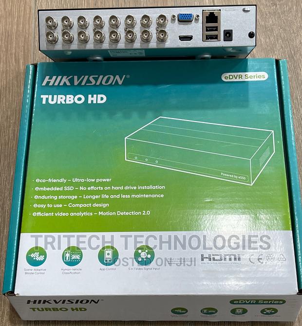 Hikvision Ds-e16hghi-b 16ch 1080P Edvr 1U H.265 With 1tb SSD · Photo 4
