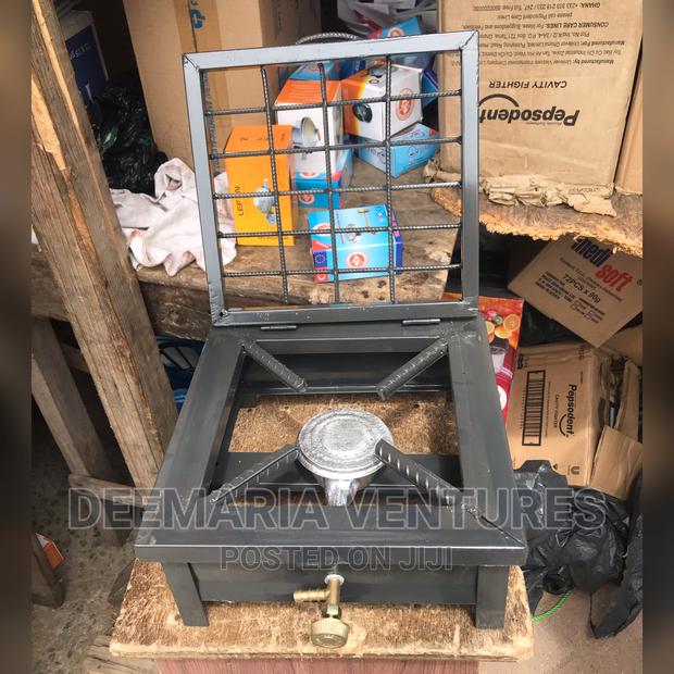 Single Domestic Local Gas Stove With Grill Cover for Sale photo 2