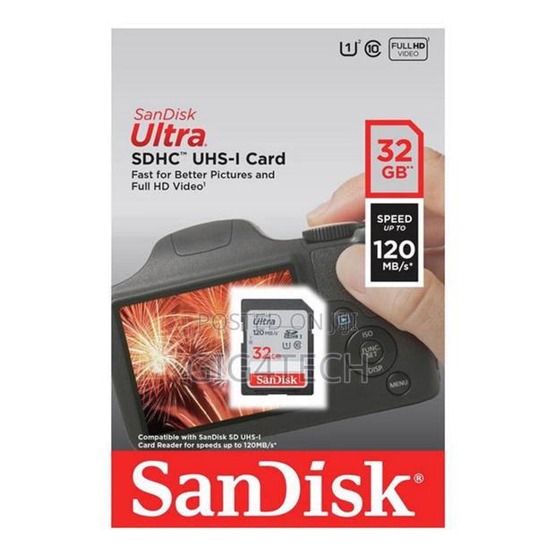 Sandisk Ultra 32gb 120mbps Sd Card · Photo 3