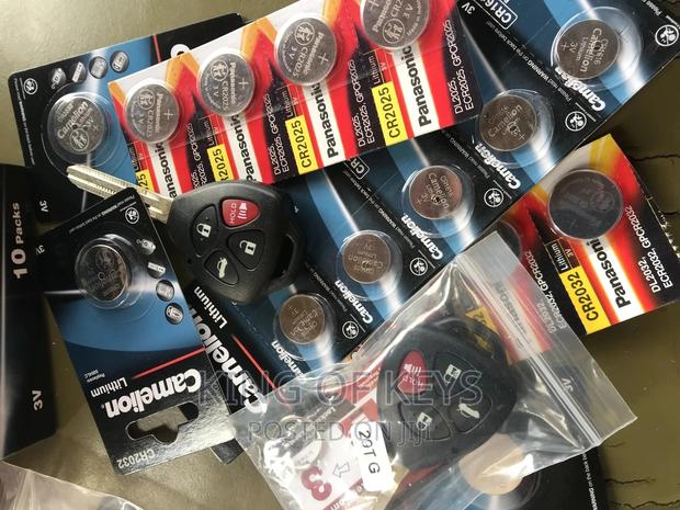 Original Key Remote Batteries Panasonic and Khameleon photo 7