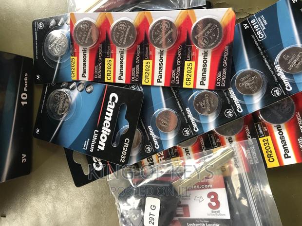 Original Key Remote Batteries Panasonic and Khameleon photo 8
