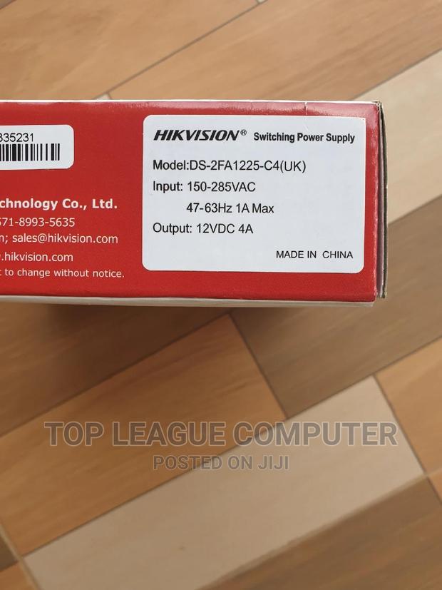 Brand New Hikvision CCTV Power Supply 4 Channel photo 2