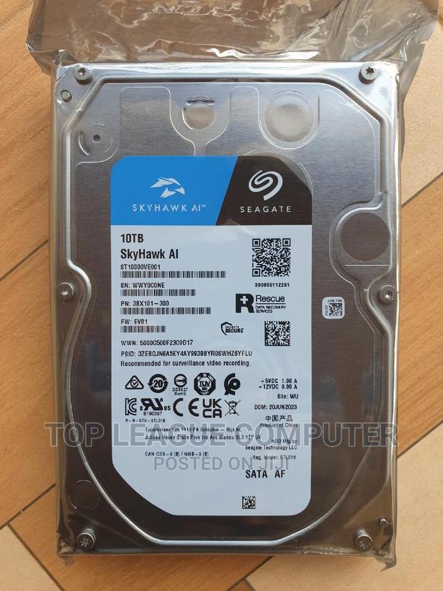 Brand New 10TB Seagate Skyhawk AI