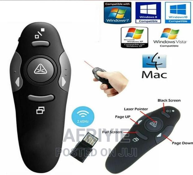 Wireless USB Presenter With Laser Pointer - Black · Photo 2