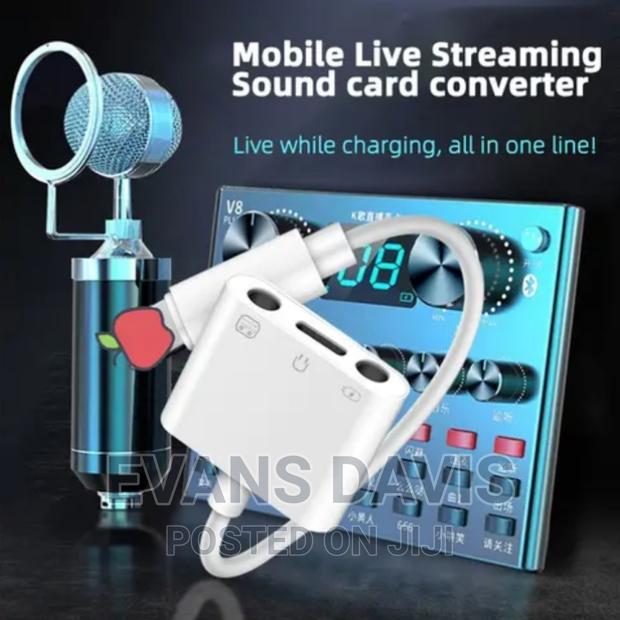 iPhone Livestream Sound Card/ Microphone Converter · Photo 4