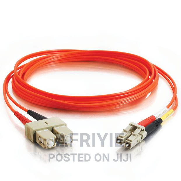 LC-SC Duplex Multimode Fiber Optic Cable · Photo 2