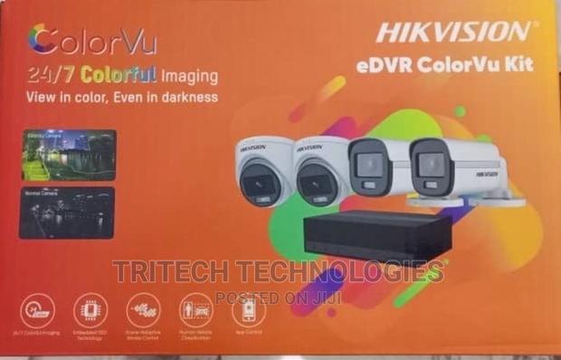 HIKVISION EDVR 4CH Complete Kit Full Color With SSD 512GB · Photo 2