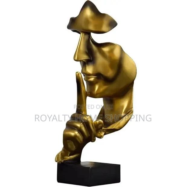 Silence Is Golden Figurine Ornaments photo 3