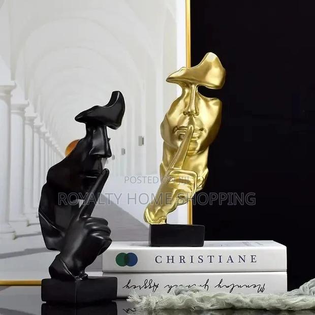 Silence Is Golden Figurine Ornaments photo 4