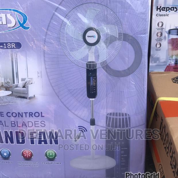 Kepas 18 Inches Remote Control Dual Blades Standing Fan photo 2