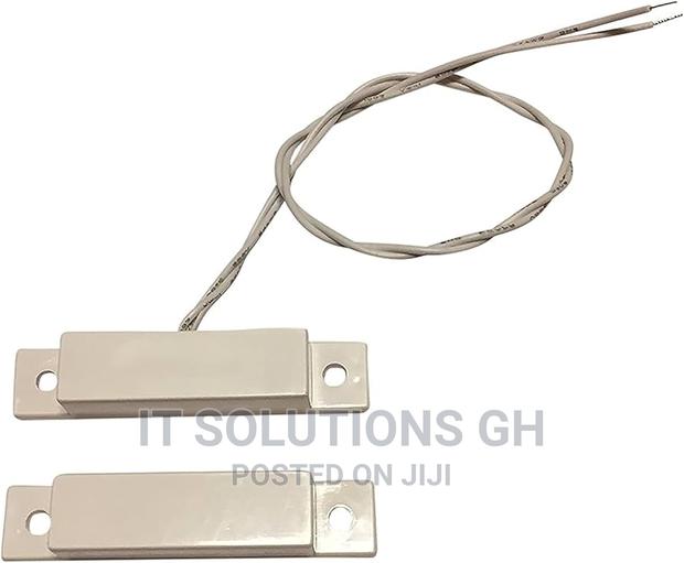 Wired White Door Contacts Surface Mount NC Alarm Security Wi · Photo 2