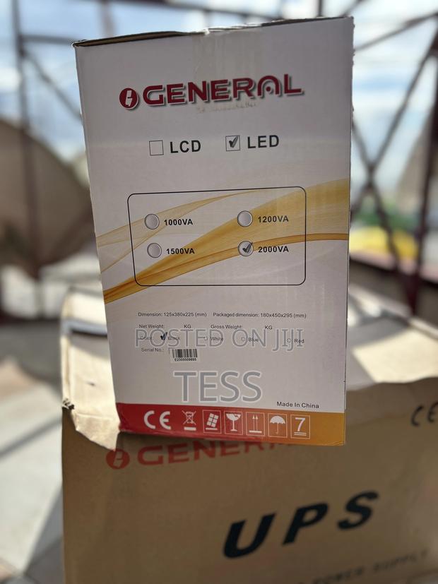 Ups 2000va General With Inbuilt (Avr) Contains 2 Batteries · Photo 4