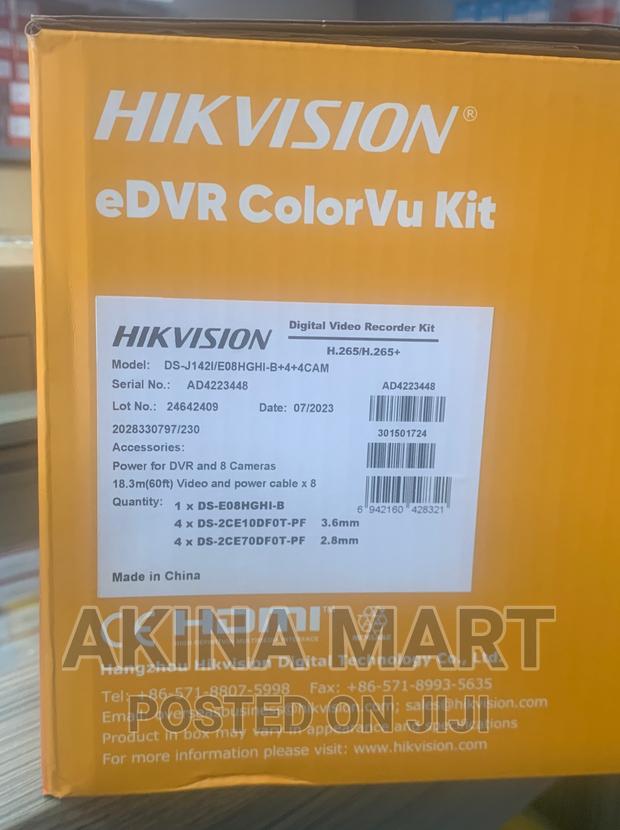 8channel Hikvision Full Color Edvr With 1TB SSD photo 2