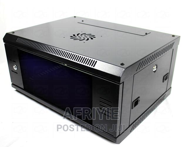 4u 19" 450mm Black Network Cabinet Data Comms Wall Rack · Photo 2